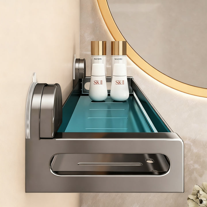 Suction Cup Bathtub Shelf made of Aluminum