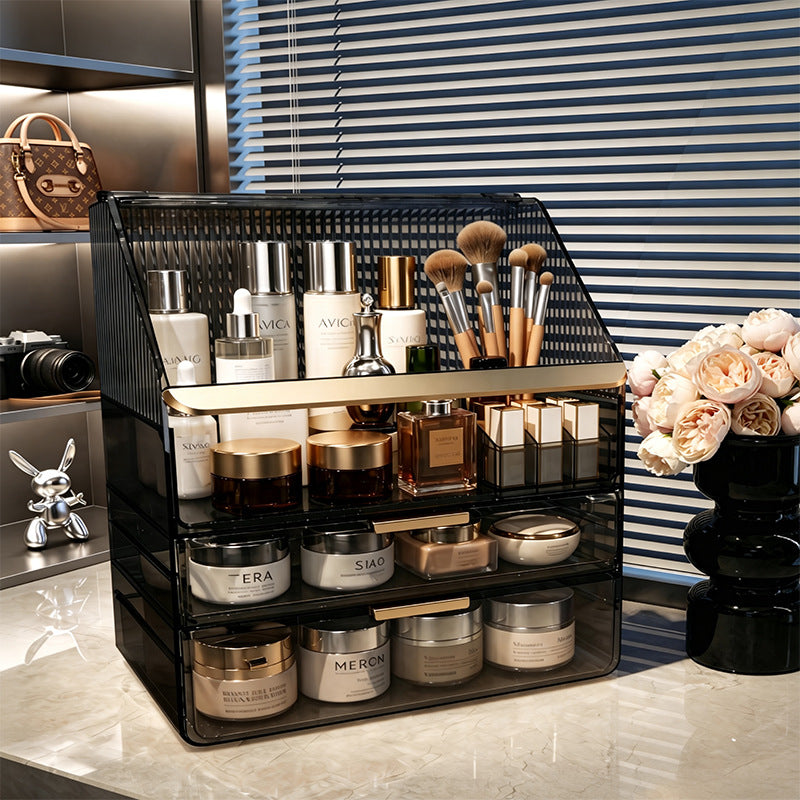 Cosmetic organizer for the dresser