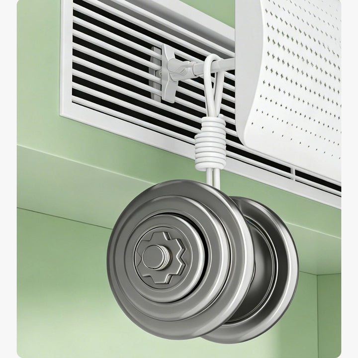 Air conditioning wind deflector for ceiling cassette