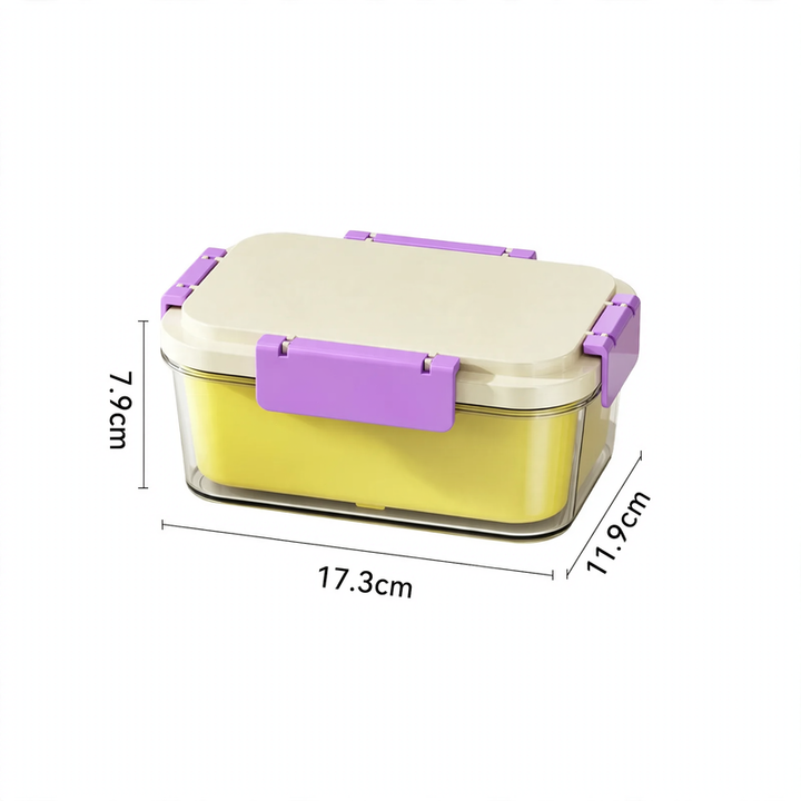 Fresh-keeping box with cooling pack, 800–1000 ml