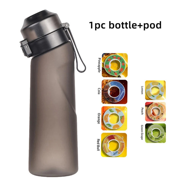 Drinking cup 650 ml with straw and flip lid
