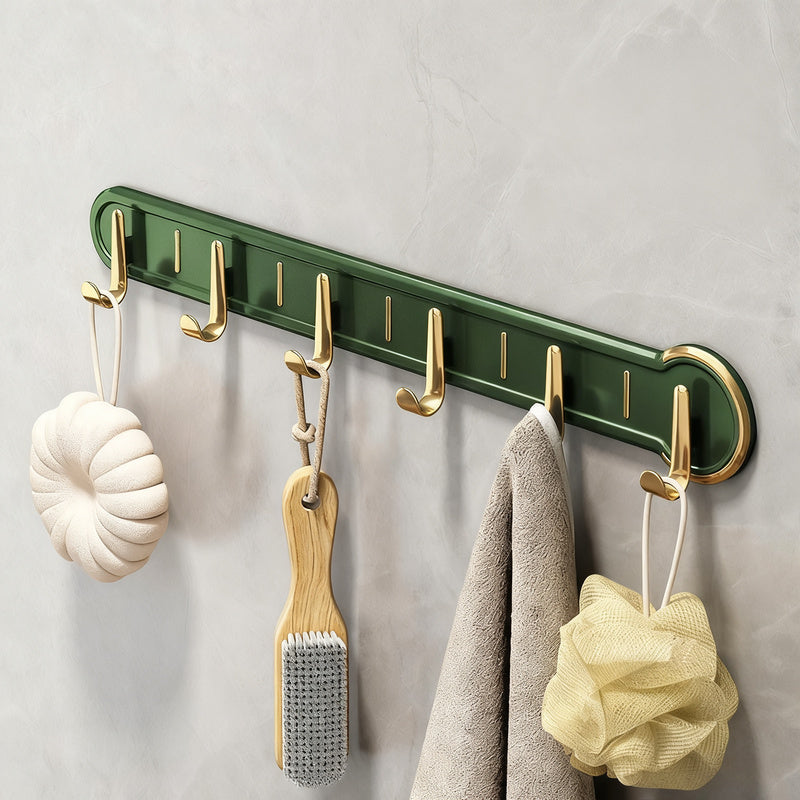 Aluminum wall hooks, self-adhesive, residues-free
