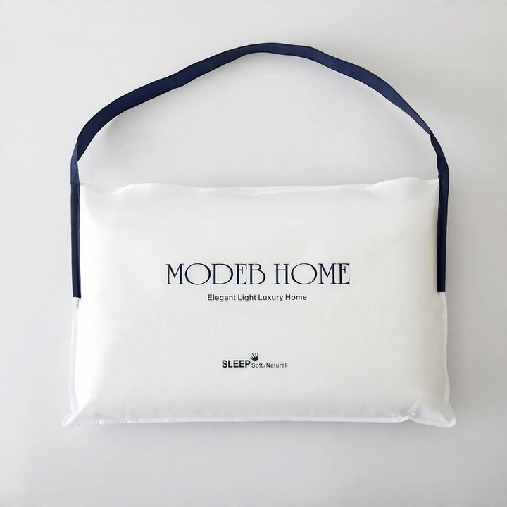 Ergonomic pillow with memory foam