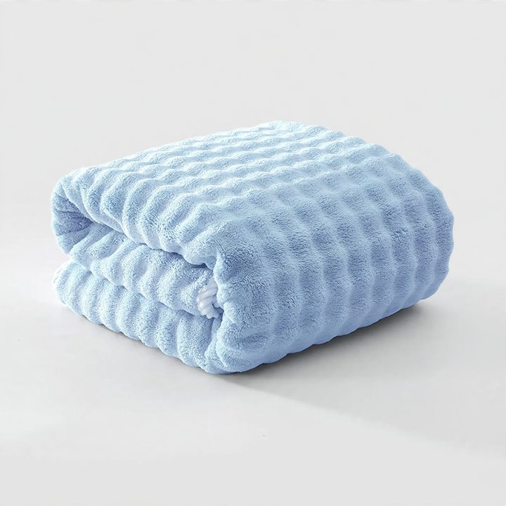Fleece wool blanket, 800–1000 g, four seasons