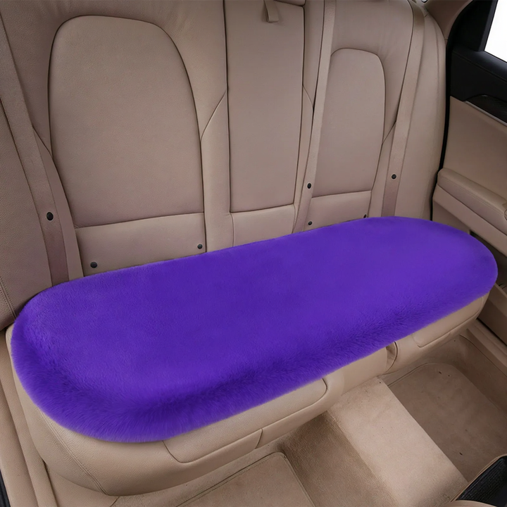 Plush car seat cushion, winter version