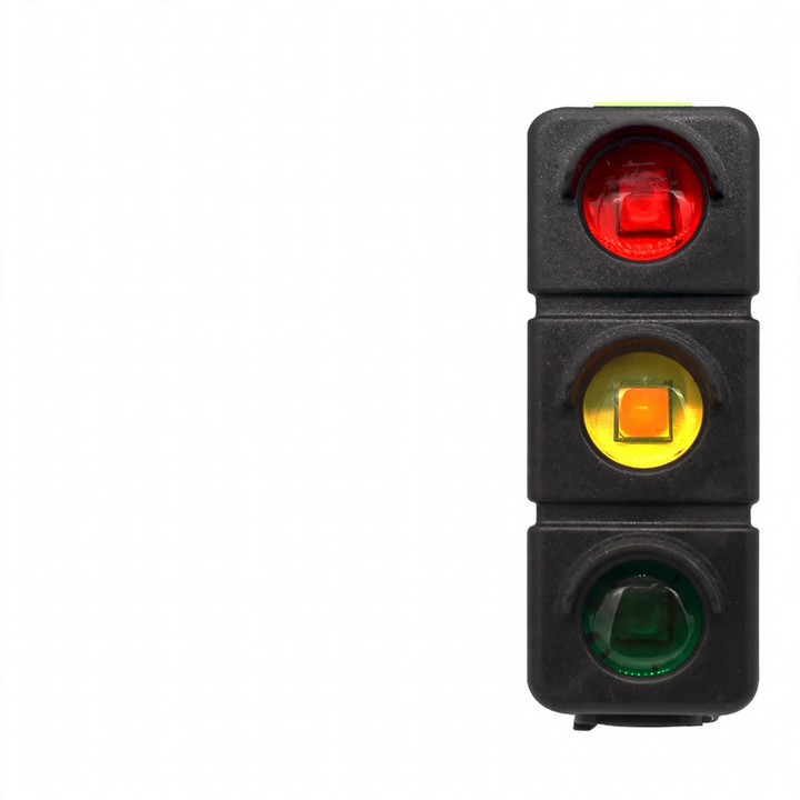 Bicycle rear light with USB charging, three colors