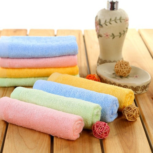 Children's towel made of bamboo silk, 26×53 cm