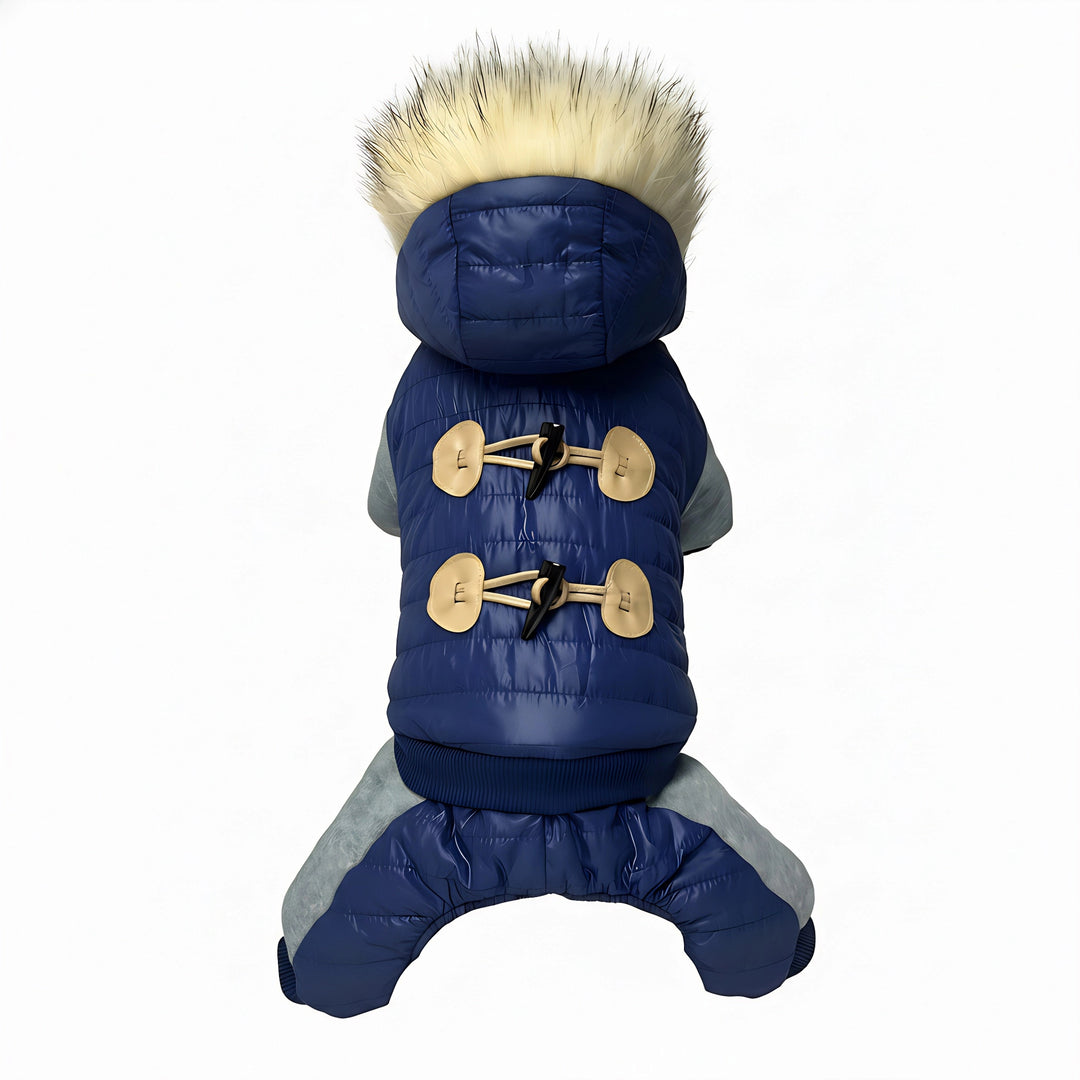 Dog jacket, four legs, polar fleece, windproof