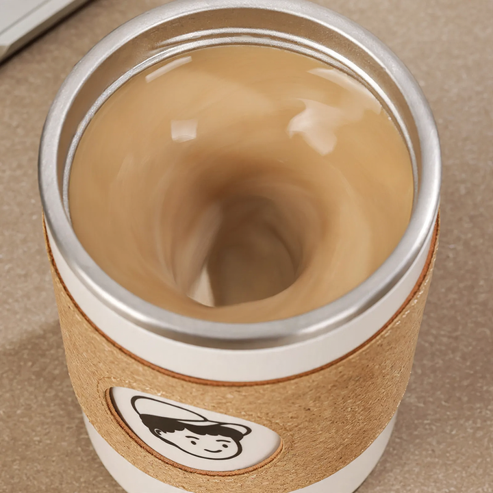 Electric mixing cup made of stainless steel, 350 ml