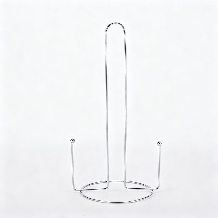 Free-standing kitchen roll holder, metal