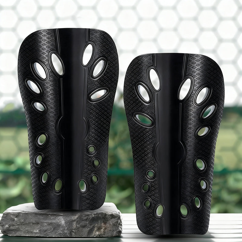 Shin guard, PU, with insert, adults