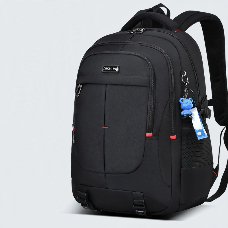 School backpack with roll-top closure, large