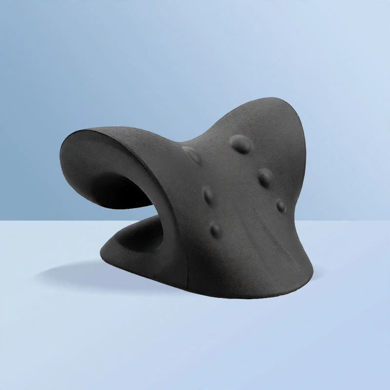 Neck massage pillow with mechanical pressure point massage