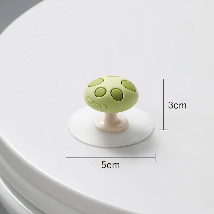 Silicone toilet seat lifter