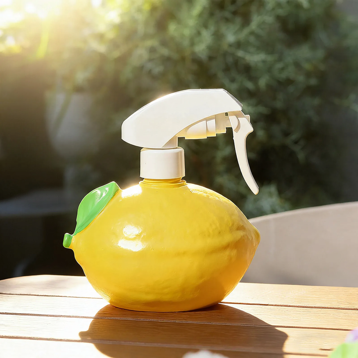 Lemon-shaped spray bottle, 200 ml, hand pump