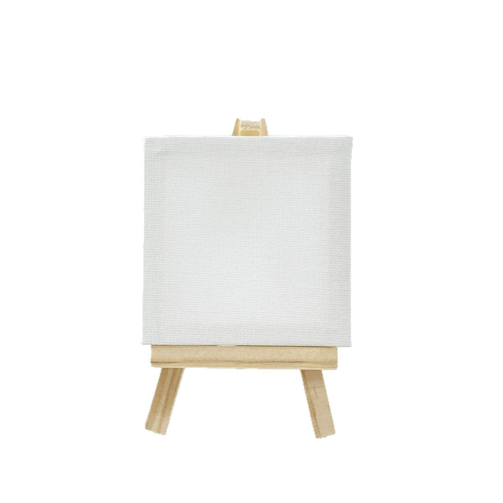 Small wooden easel made of pine
