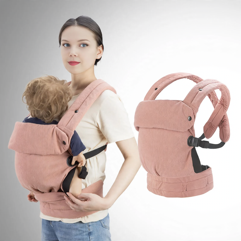 Baby carrier for 7-12 months, cotton and cord