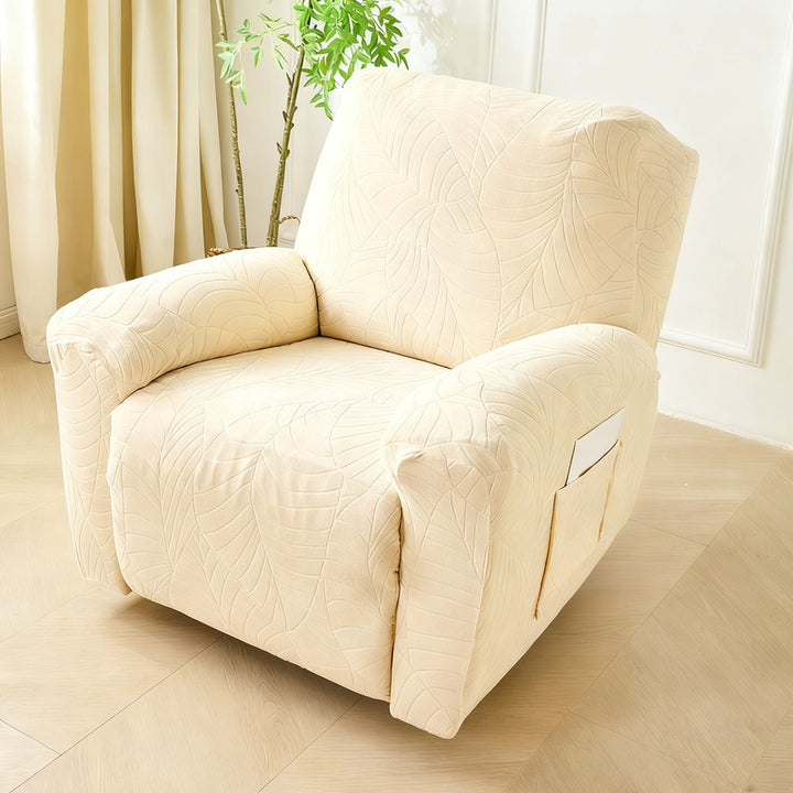 Sofa cover, elastic, geometric pattern