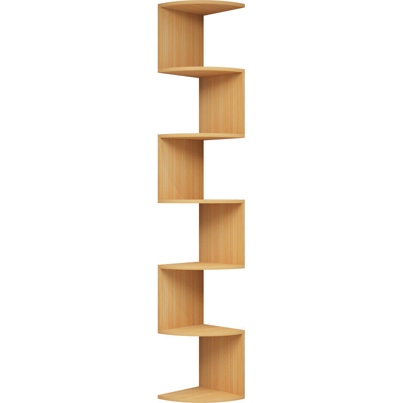 Corner shelf triangular, artificial wood, various sizes