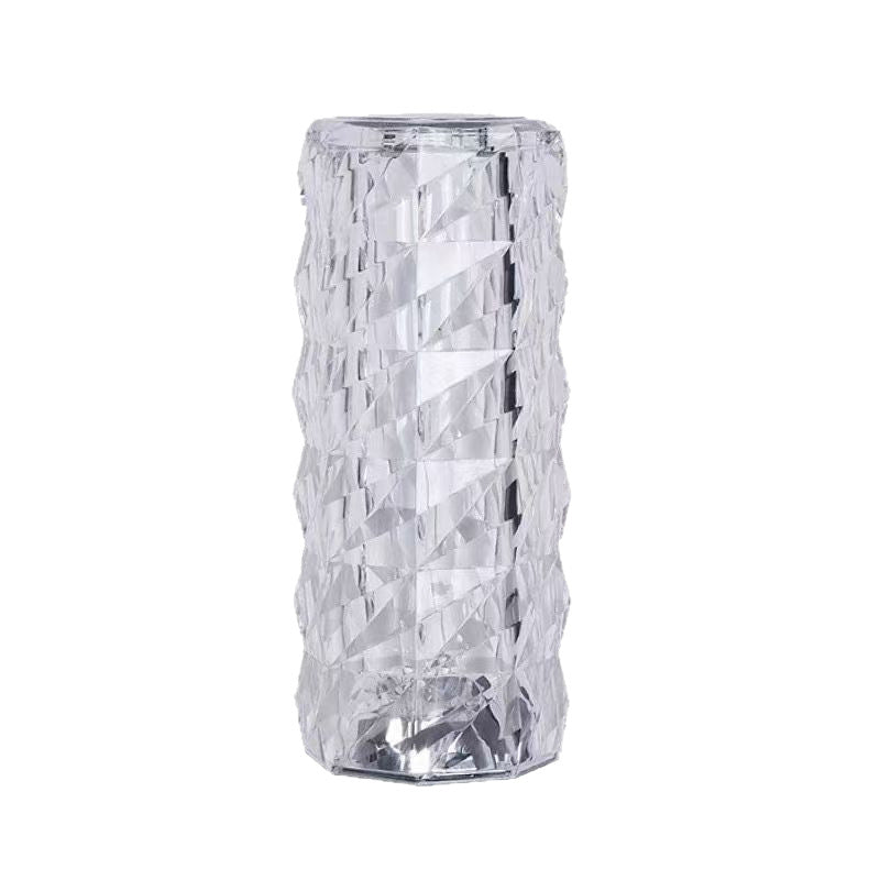 Crystal table lamp, 16 colors, remote control