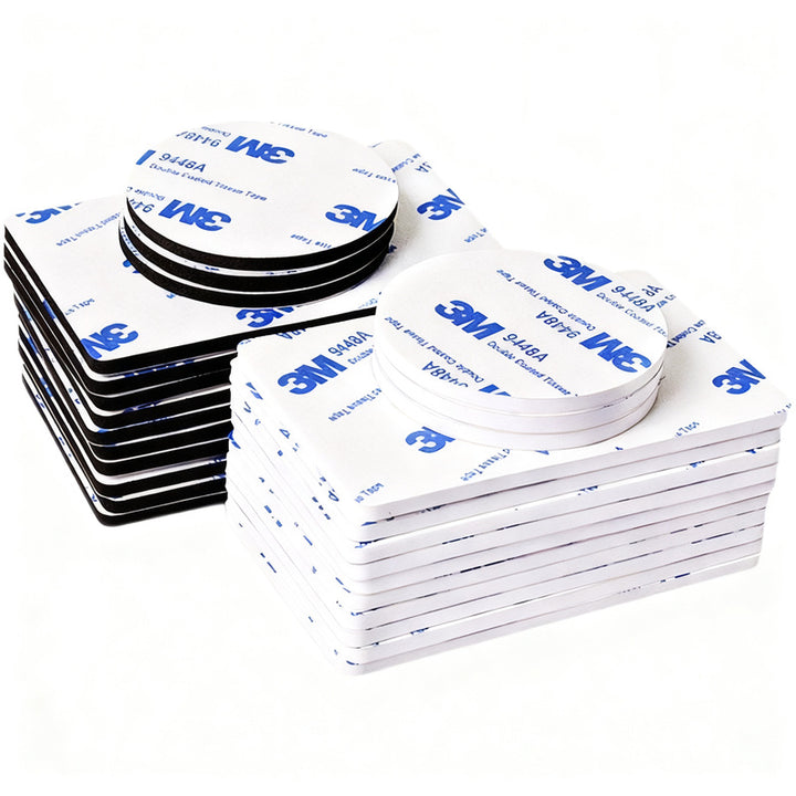 Foam double-sided adhesive tape, round