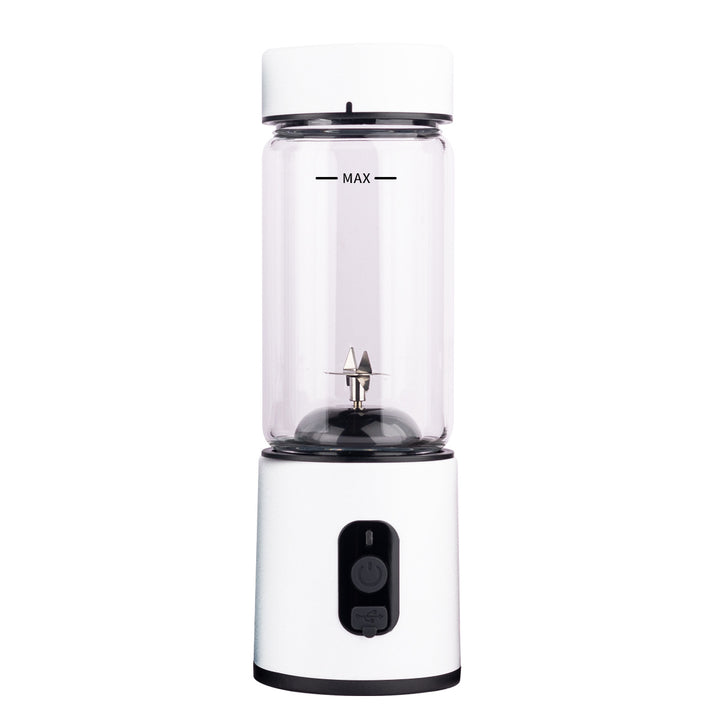 Portable juicer made of borosilicate glass, 400 ml