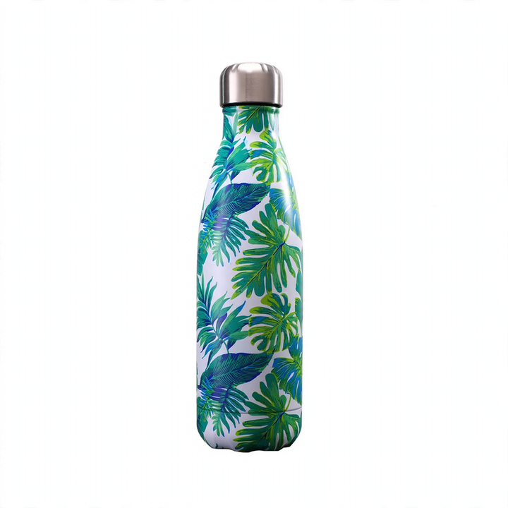 Insulated stainless steel drinking bottle, 500 ml