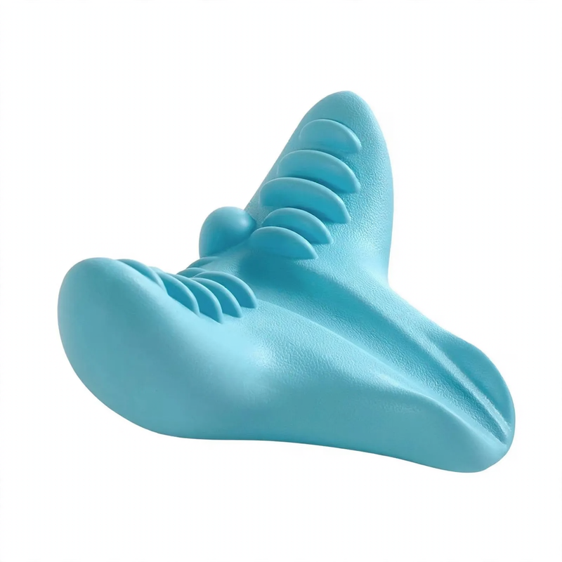 Neck massage pillow with air pressure kneading massage