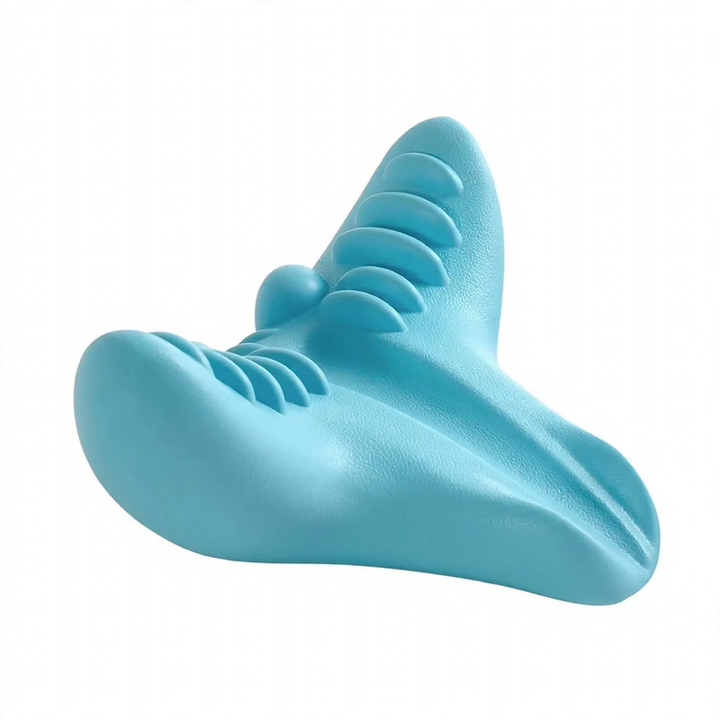 Neck massage pillow with air pressure kneading massage