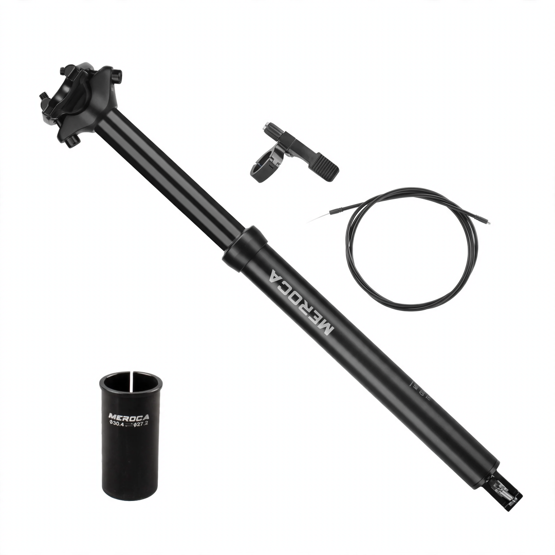 Aluminum seat post, 125 mm adjustable stroke, various diameters