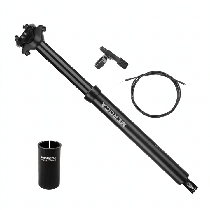 Aluminum seat post, 125 mm adjustable stroke, various diameters