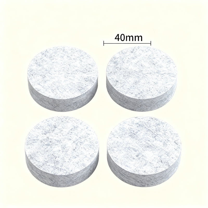 Felt chair glides, self-adhesive, furniture protection