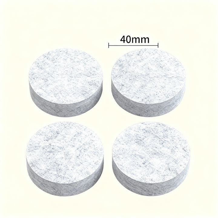 Felt chair glides, self-adhesive, furniture protection