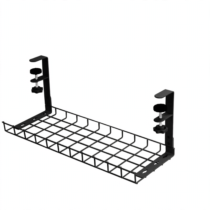 Cable duct for desk, PVC, no assembly