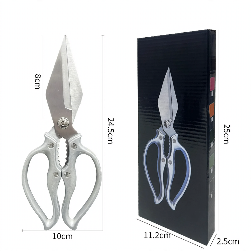 Kitchen scissors made of stainless steel