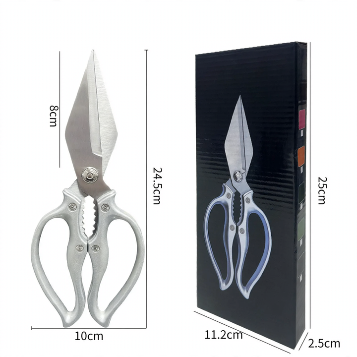 Kitchen scissors made of stainless steel