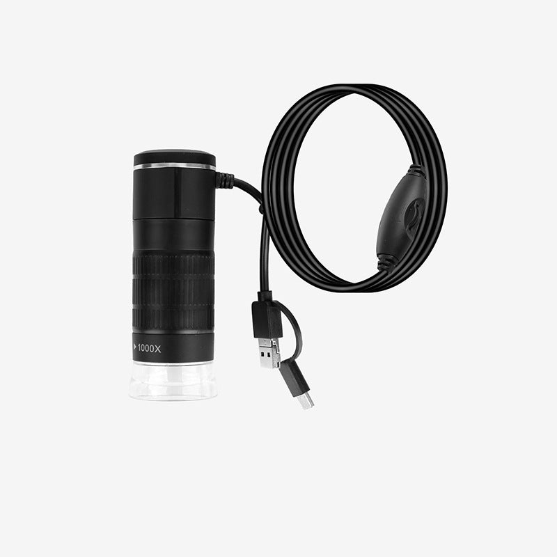 Digital microscope, 1600x magnification, USB operation