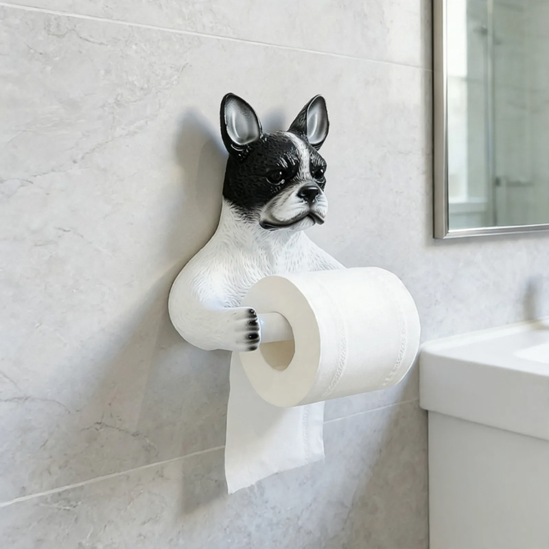 Bulldog Towel Holder, Wall Mount