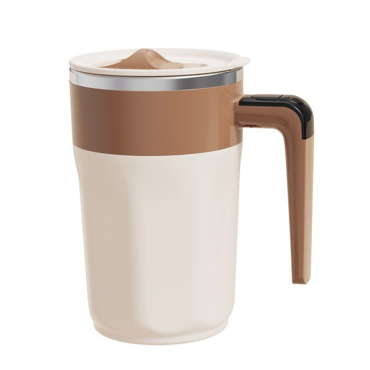Self-stirring cup made of stainless steel, 400 ml