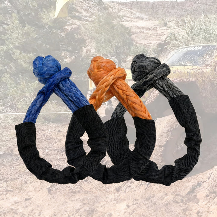 Towing ropes, 3 m, Nylon, 3 tons