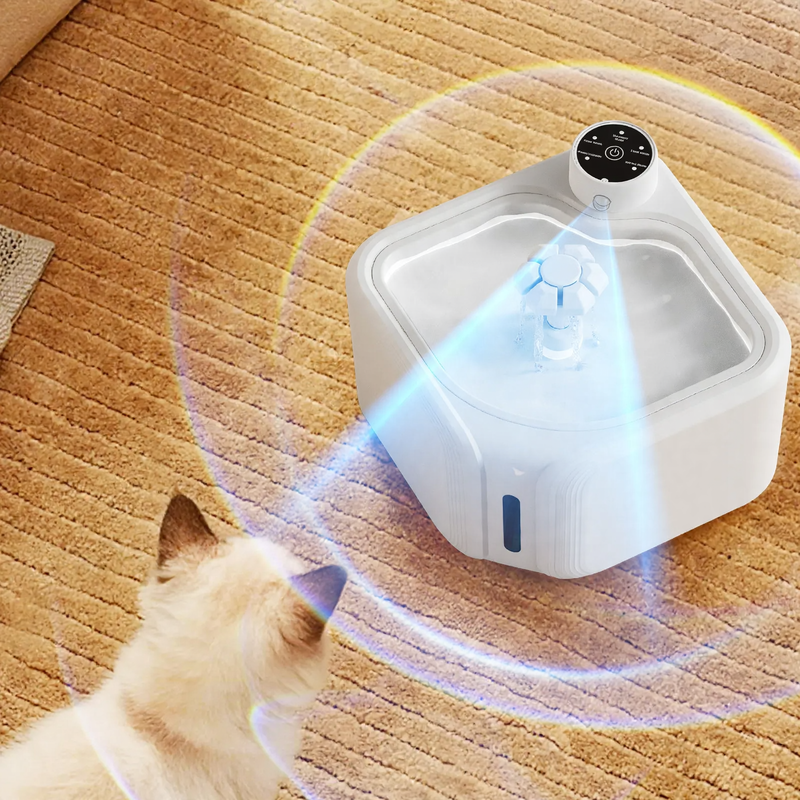 Automatic Pet Drinking Bowl with Sensor, Model CW02