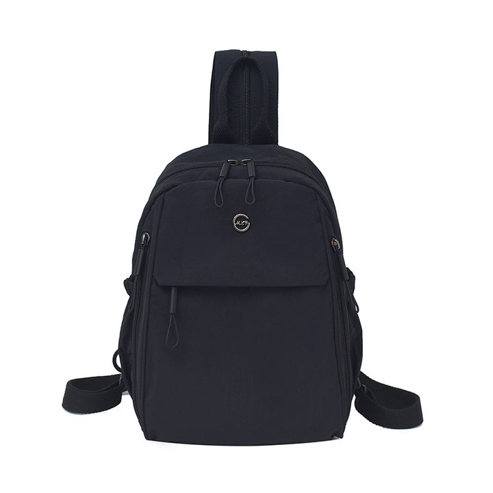 Lightweight nylon backpack, casual style