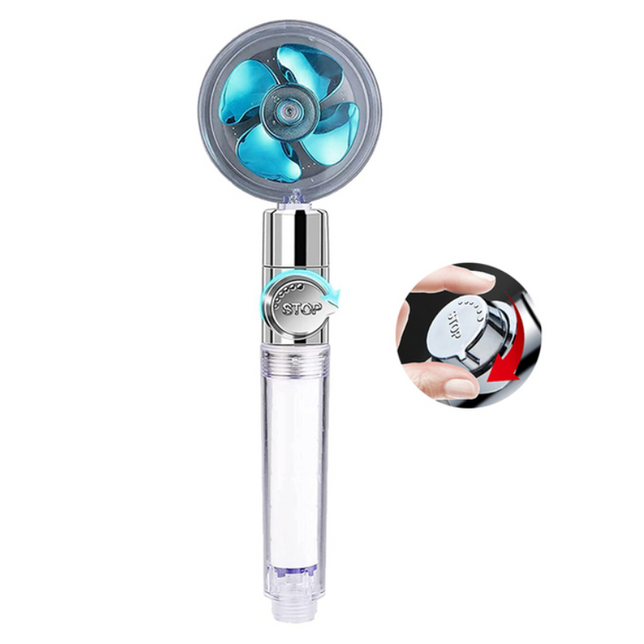 High Pressure Propeller Shower Head with 3 Settings | Stornfield