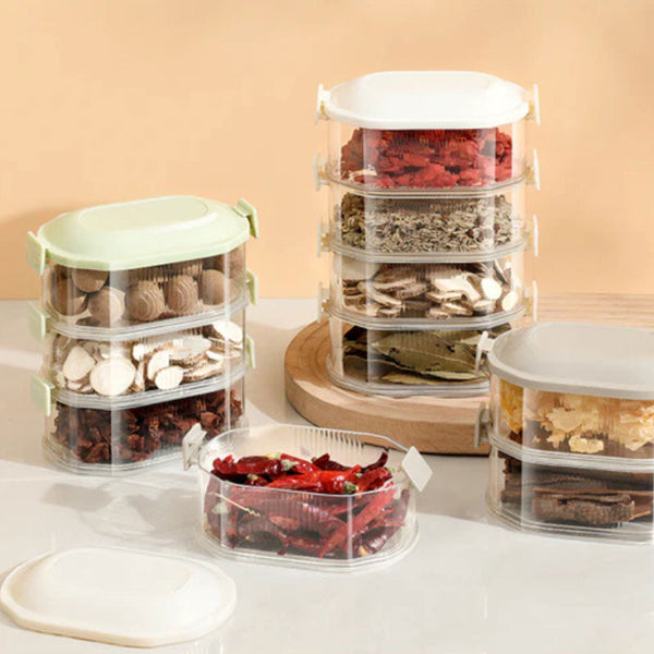 Stackable spice organizers | Elegant, sturdy and functional | Stornfield