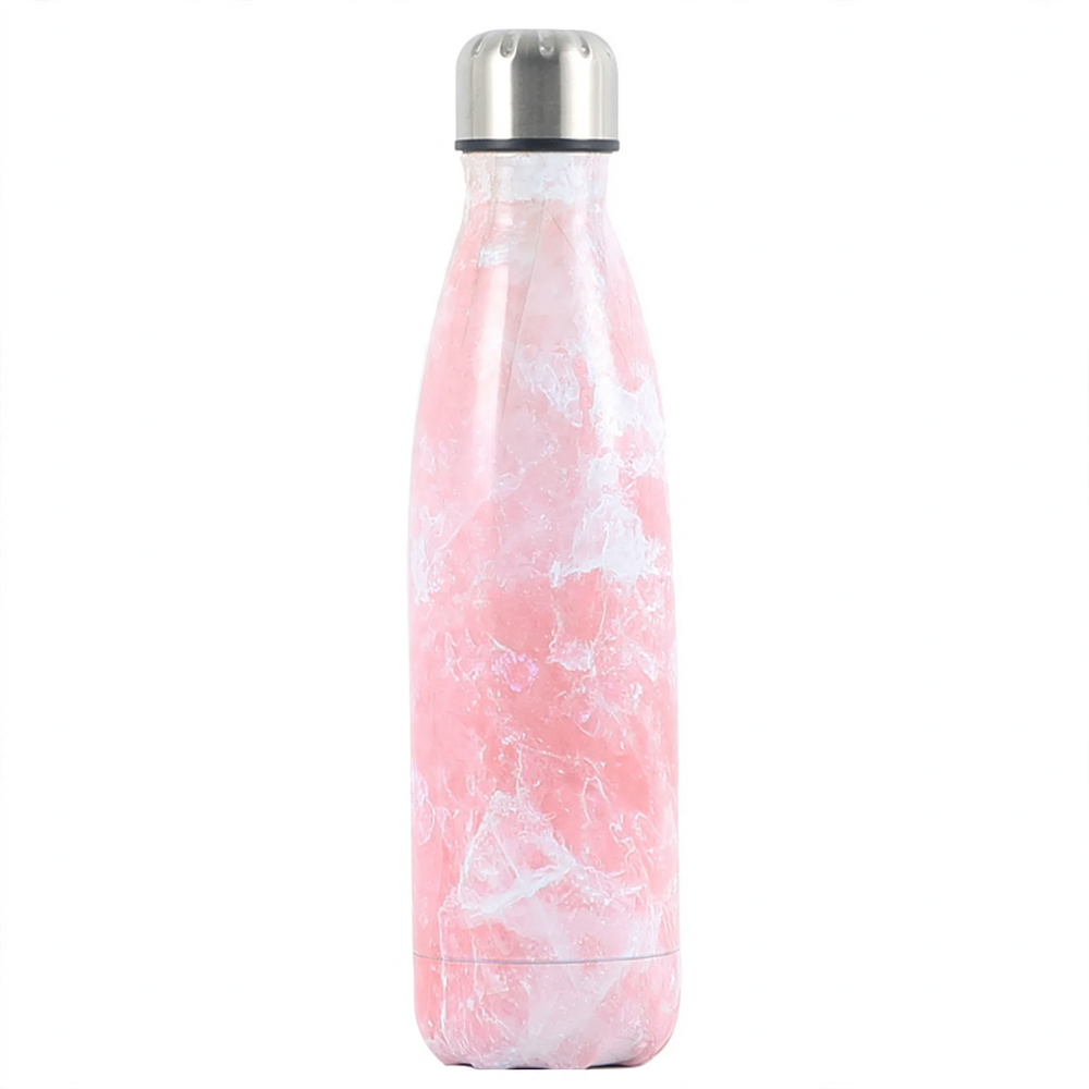 Insulated stainless steel drinking bottle, 500 ml