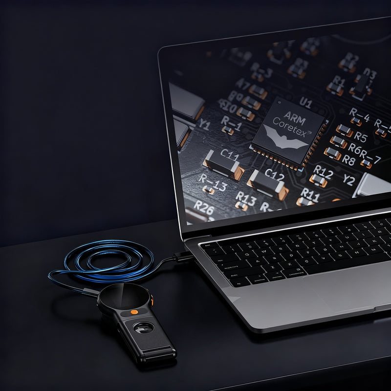 Digital microscope, 1600x magnification, USB operation