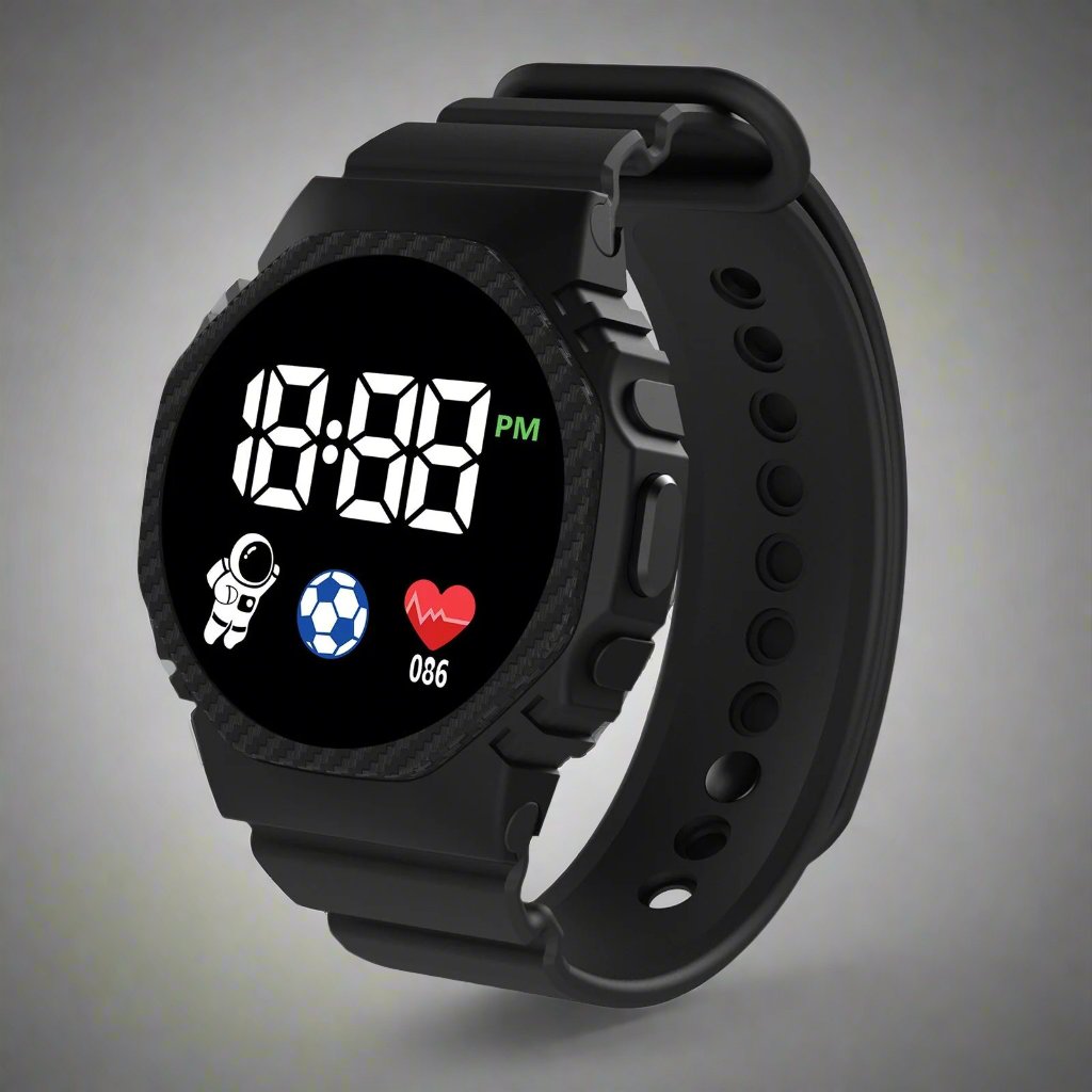 Stornfield | Children's Watch Adventure LED – Waterproof Educational Watch for Children