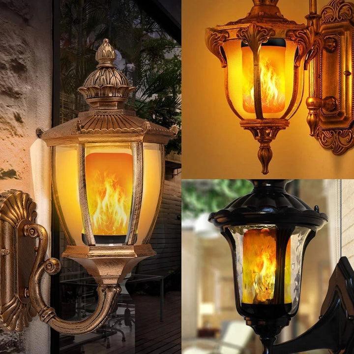 LED FLAME LIGHT PARTY LAMP - 4 MODES FIRE SIMULATION | Stornfield