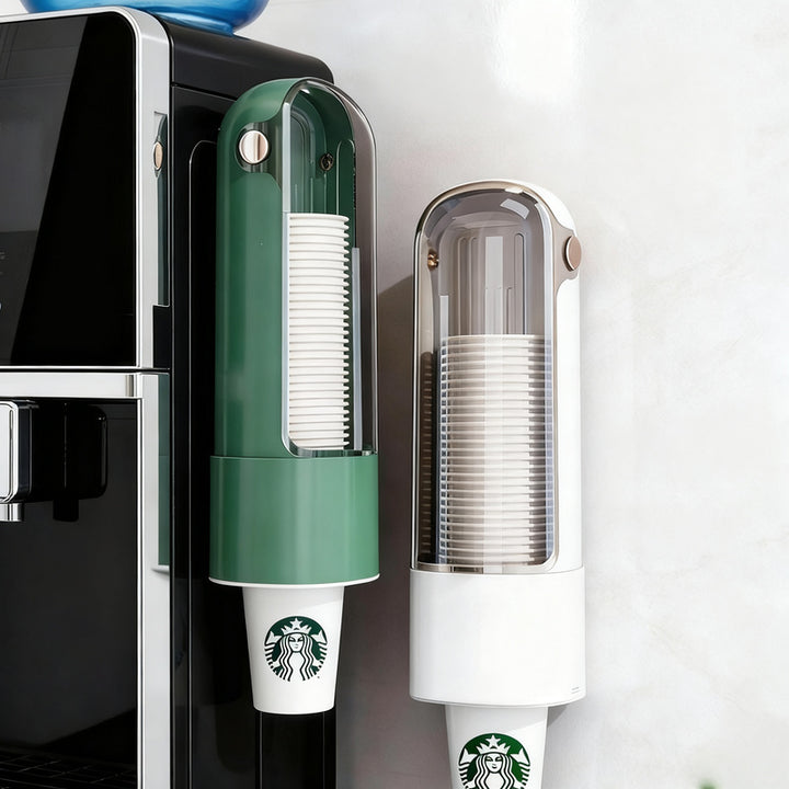 Wall mount for disposable cups