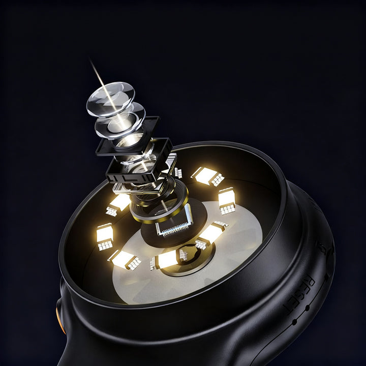 Digital microscope, 1600x magnification, USB operation